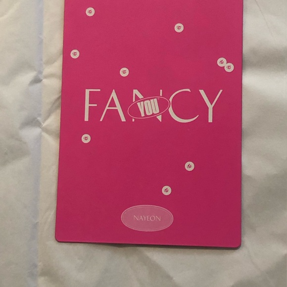 Twice Nayeon Holographic Photocard from Fancy Album - Picture 4 of 6